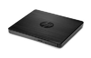 HP Externes USB-DVD-RW-Laufwerk - Schwarz - Ablage - Desktop / Notebook - DVD Super Multi DL - USB 2.0 - CD - DVD
